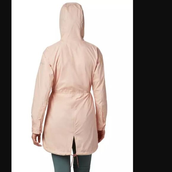 Columbia Sweet Maple Water Resistant Jacket Peach - Picture 11 of 11